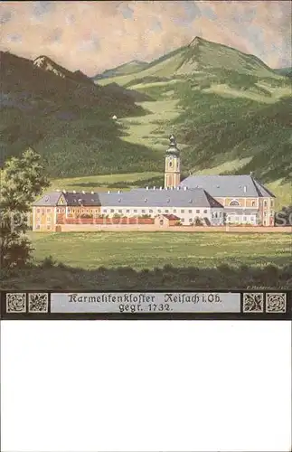 Reisach Oberaudorf Karmelienkloster Kuenstlerkarte / Arnstorf /Rottal-Inn LKR