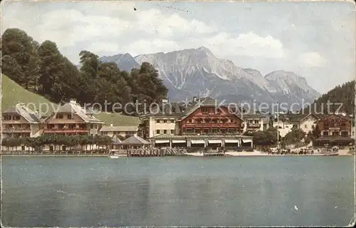 Berchtesgaden Koenigsee Hotel Schiffmeister Kat. Berchtesgaden