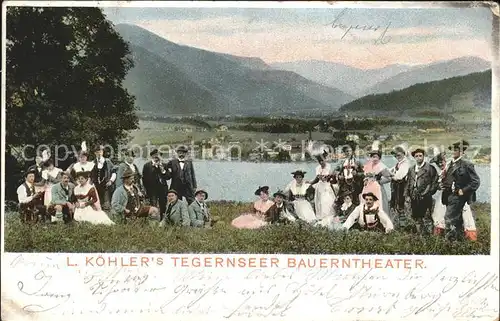 Tegernsee Koehlers Bauerntheater Kat. Tegernsee