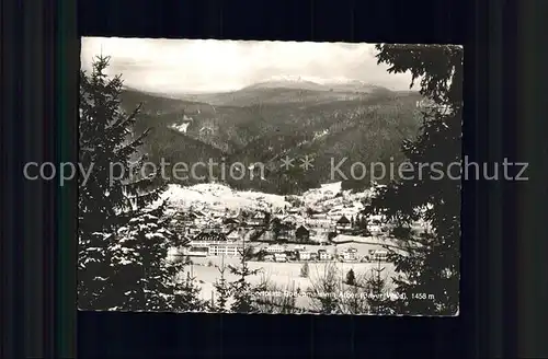 Bayerisch Eisenstein Panorama im Schnee Kat. Bayerisch Eisenstein