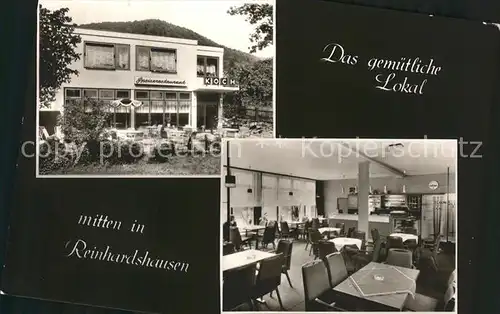 Reinhardshausen Restaurant Koch Kat. Bad Wildungen