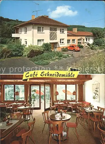 Rengshausen Knuellwald Cafe Schneidemuehle Kat. Knuellwald