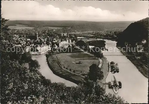 Hann. Muenden Zusammenfluss Werra und Fulda Kat. Hann. Muenden