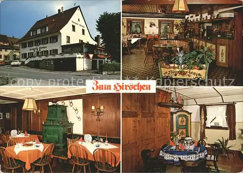 Kirchzarten Gasthaus Zum Hirschen Kat. Kirchzarten