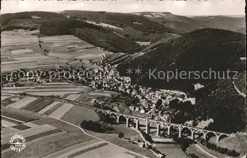 Willingen Sauerland Fliegeraufnahme Heilklimatischer Kurort Viadukt Kat. Willingen (Upland)