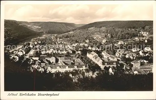 Bad Karlshafen Gesamtansicht Solbad Weserbergland Kat. Bad Karlshafen