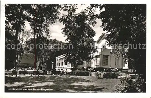 Bad Muenster Stein Ebernburg Kurgarten Kurhaus / Bad Muenster am Stein-Ebernburg /Bad Kreuznach LKR