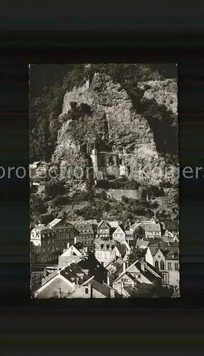 Idar Oberstein Blick auf die Felsenkirche Stadt der Edelsteine Kat. Idar Oberstein