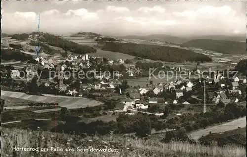 Hartenrod Gladenbach Panorama Schelderwald Kat. Bad Endbach