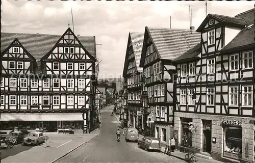 Melsungen Fulda Brueckenstrasse Fachwerkhaus Luftkurort / Melsungen /Schwalm-Eder-Kreis LKR