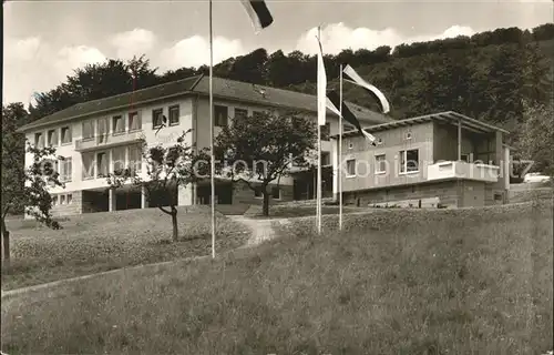 Veckerhagen Jugendherberge Fahnen Kat. Reinhardshagen