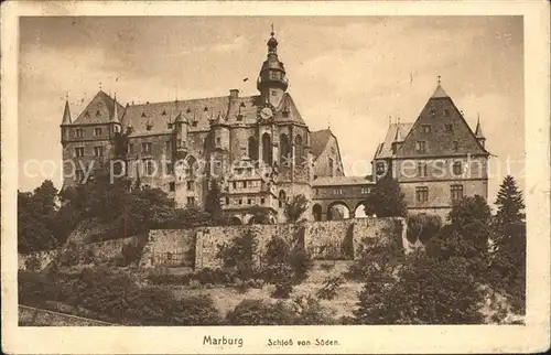 Marburg Lahn Schloss Kat. Marburg