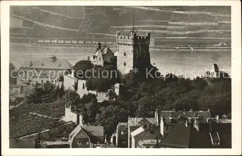 Bingen Rhein Burg Klopp Kat. Bingen am Rhein