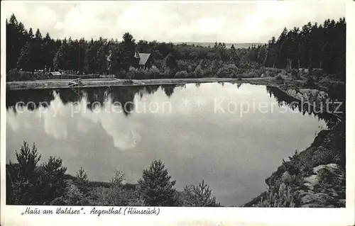 Argenthal Fremdenheim Haus am Waldsee Kat. Argenthal