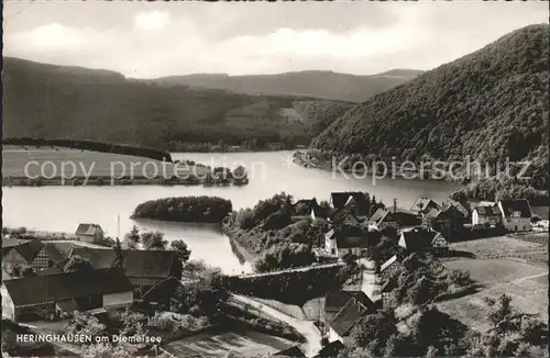 Heringhausen Waldeck Panorama Kat. Diemelsee