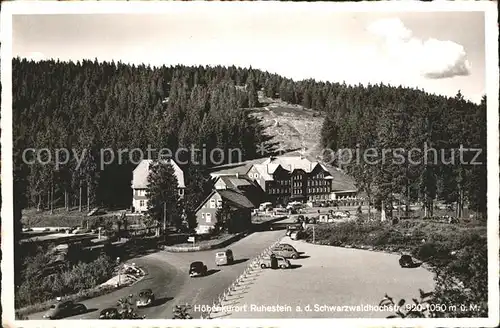 Ruhestein Hotel Kurhaus Ruhestein Schwarzwaldhochstrasse Kat. Baiersbronn