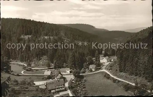 Zwickgabel Gasthaus Pension zum Mohren Kat. Baiersbronn