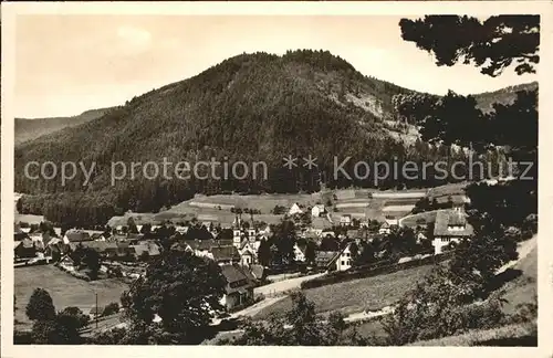 Klosterreichenbach Ortsblick Kat. Baiersbronn