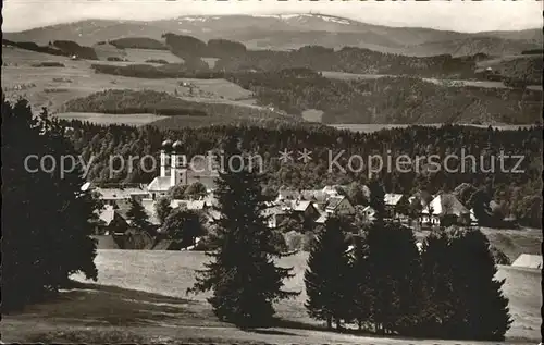 St Maergen Ortsansicht mit Feldbergblick Kat. St. Maergen