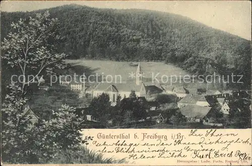 Guenterstal Freiburg Teilansicht mit Kirche / Freiburg im Breisgau /Breisgau-Hochschwarzwald LKR