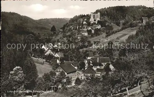 Berneck Altensteig Ortsblick Kat. Altensteig