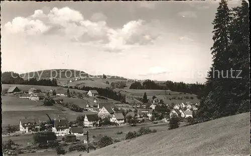 Huzenbach Ortsblick Kat. Baiersbronn