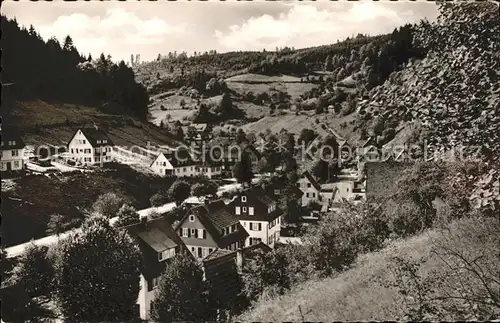 Schoenmuenzach Teilansicht Kat. Baiersbronn