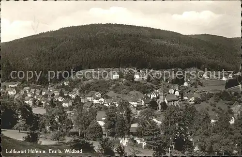 Hoefen Enz Ortsansicht Kat. Hoefen an der Enz