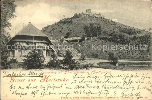 Bad Lauterberg mit Schwarzwaldhaus Stadtgarten Kat. Bad Lauterberg im Harz