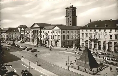 Karlsruhe Marktplatz Kat. Karlsruhe