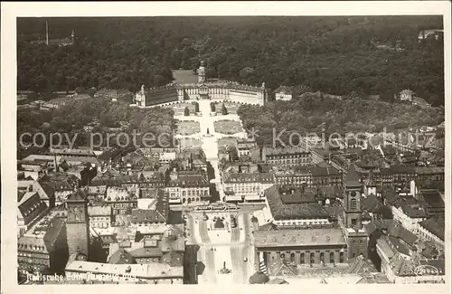 Karlsruhe Fliegeraufnahme Kat. Karlsruhe