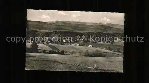 St Maergen Panorama mit Feldbergblick Kat. St. Maergen