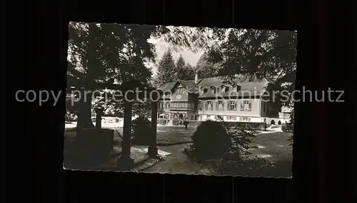 Sulzburg Waldkurhaus Kat. Sulzburg