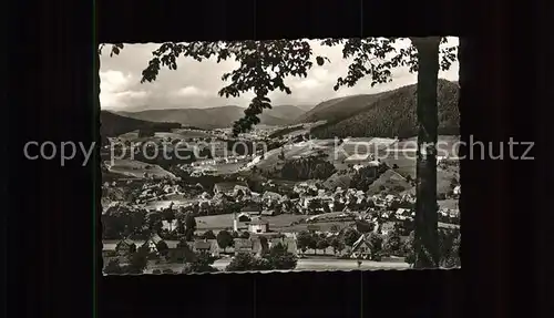 Baiersbronn Schwarzwald Ortsansicht Kat. Baiersbronn