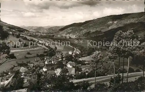 Oberprechtal Panorama Kat. Elzach