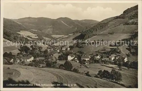 Oberprechtal Panorama Kat. Elzach