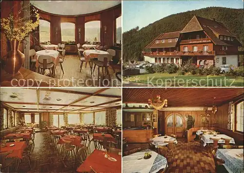 Ehlenbogen Gasthof Pension Adler Gastraeume Kat. Alpirsbach