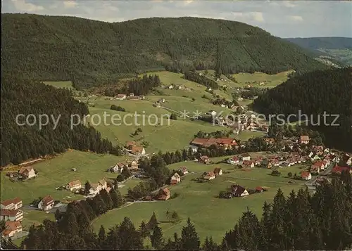 hf35194 Obertal Baiersbronn Fliegeraufnahme Kategorie. Baiersbronn Alte Ansichtskarten