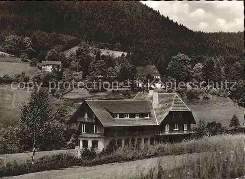 Ehlenbogen Gasthof Pension Adler Kat. Alpirsbach