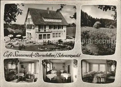 Dornstetten Wuerttemberg Cafe Sonneneck Gartenterrasse Gastraeume / Dornstetten /Freudenstadt LKR