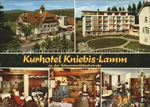 Kniebis Freudenstadt Kurhotel Kniebis Lamm Teilansichten / Freudenstadt /Freudenstadt LKR