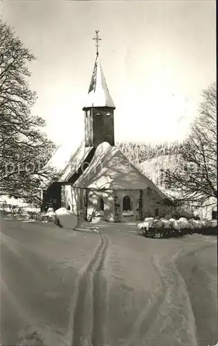 Koenigsfeld Schwarzwald Buchenberger Kirchlein Kat. Koenigsfeld im Schwarzwald