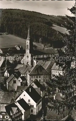 Furtwangen Kirche Kat. Furtwangen im Schwarzwald