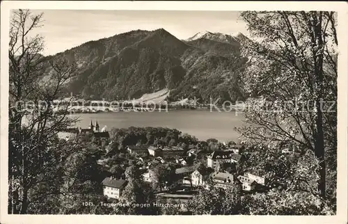 Tegernsee mit Hirschberg Kat. Tegernsee