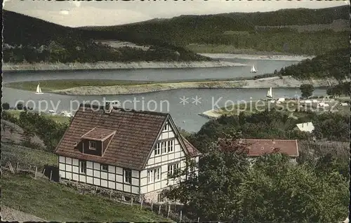 Woffelsbach Rursee Panorama Kat. Simmerath