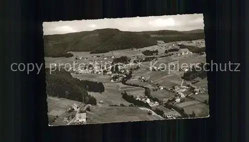 Mitteltal Schwarzwald Fliegeraufnahme Kat. Baiersbronn