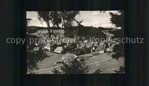 Schonach Schwarzwald Ortsansicht Kat. Schonach im Schwarzwald