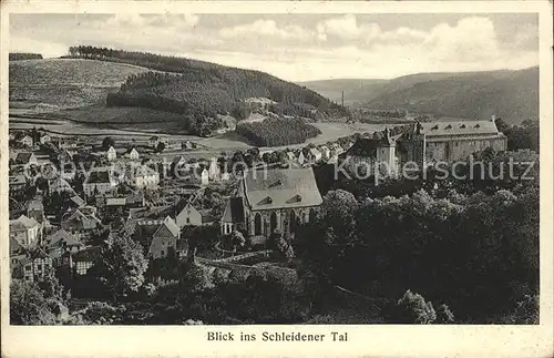 Schleiden Eifel mit Schleidener Talblick / Schleiden /Euskirchen LKR