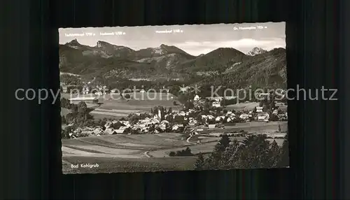 Bad Kohlgrub Panorama mit Ammergauer Alpen Kat. Bad Kohlgrub