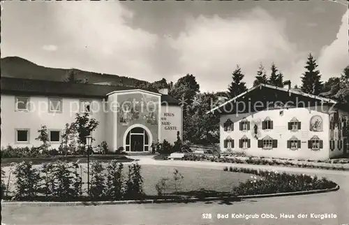 Bad Kohlgrub Haus der Kurgaeste Kat. Bad Kohlgrub